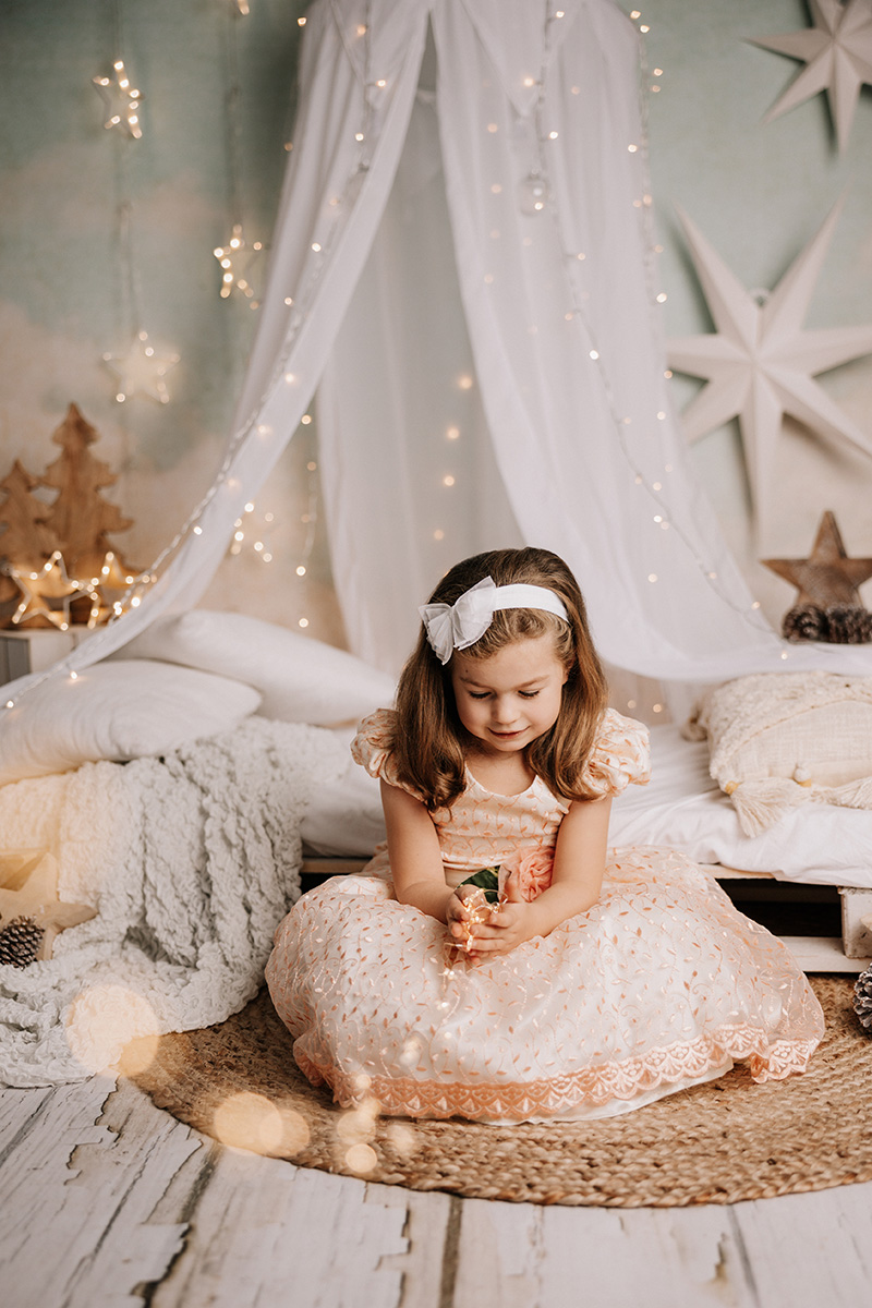 Weihnachtsfotoshooting Kinder