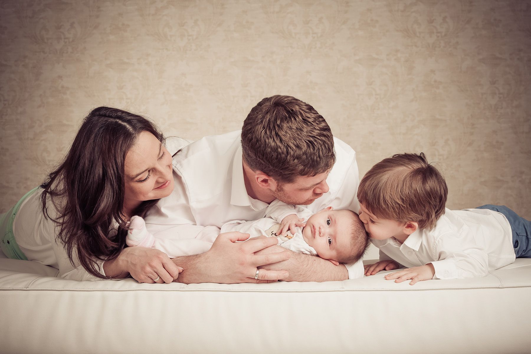 Familienshooting zu viert