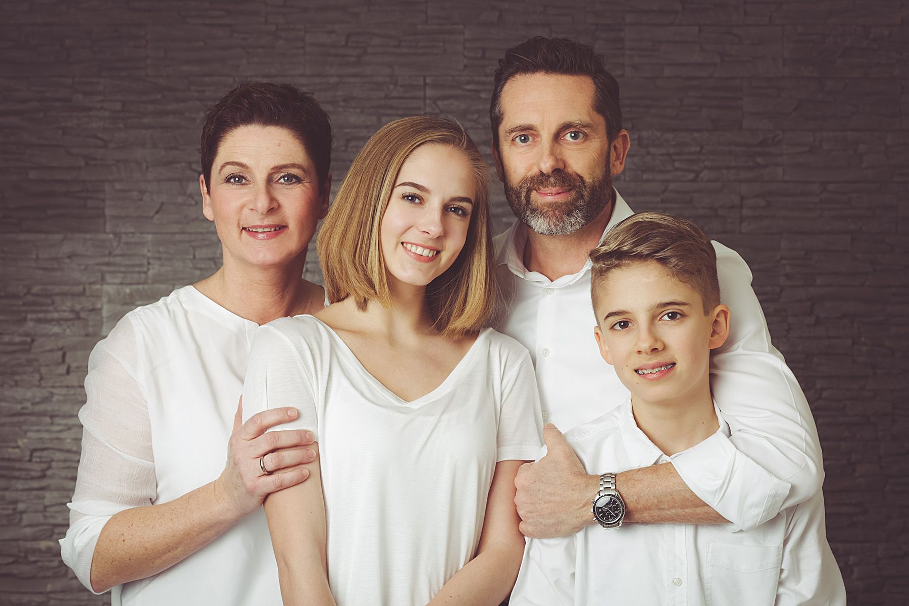 Familienshooting mit großen Kindern