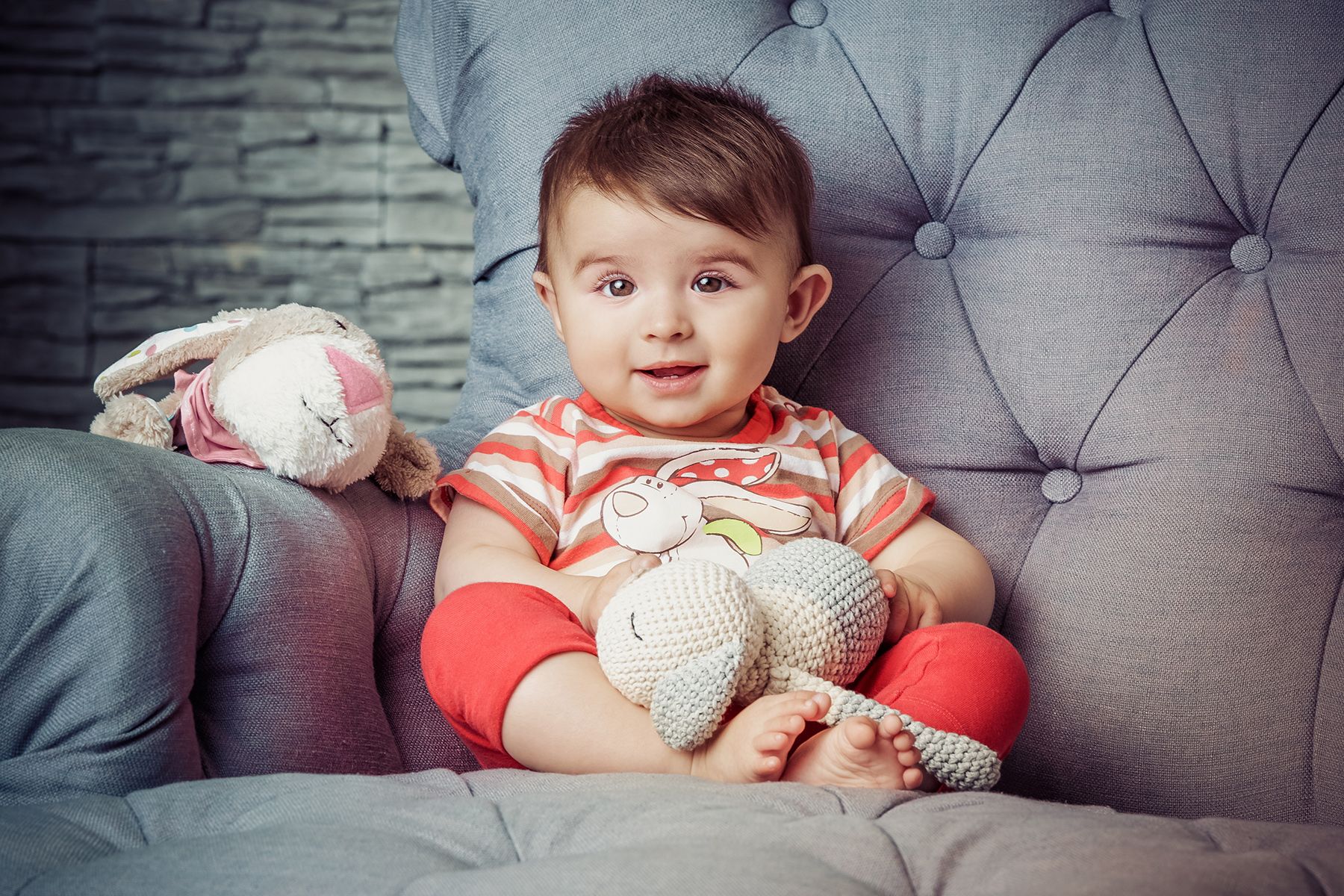 Fotoshooting mit einem halben Jahr