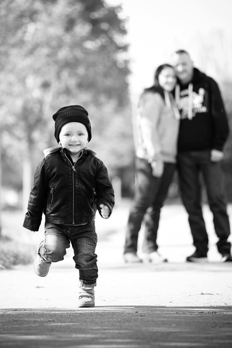 Aktionsshooting mit Familie