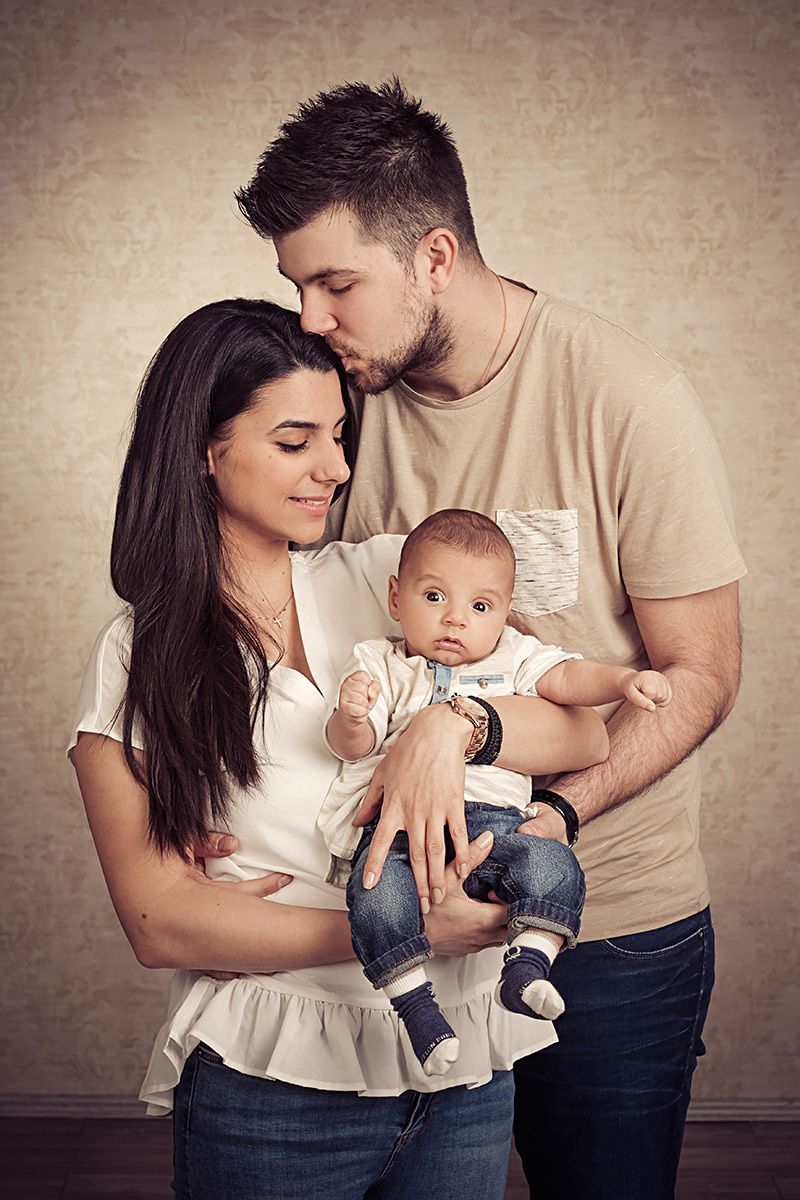 Babyshooting mit drei Monaten