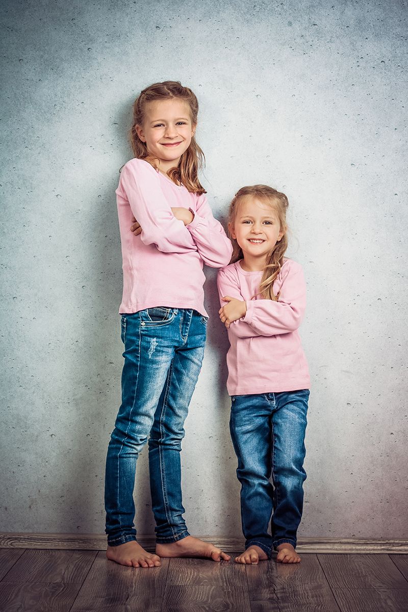 coole Schwestern Fotoshooting