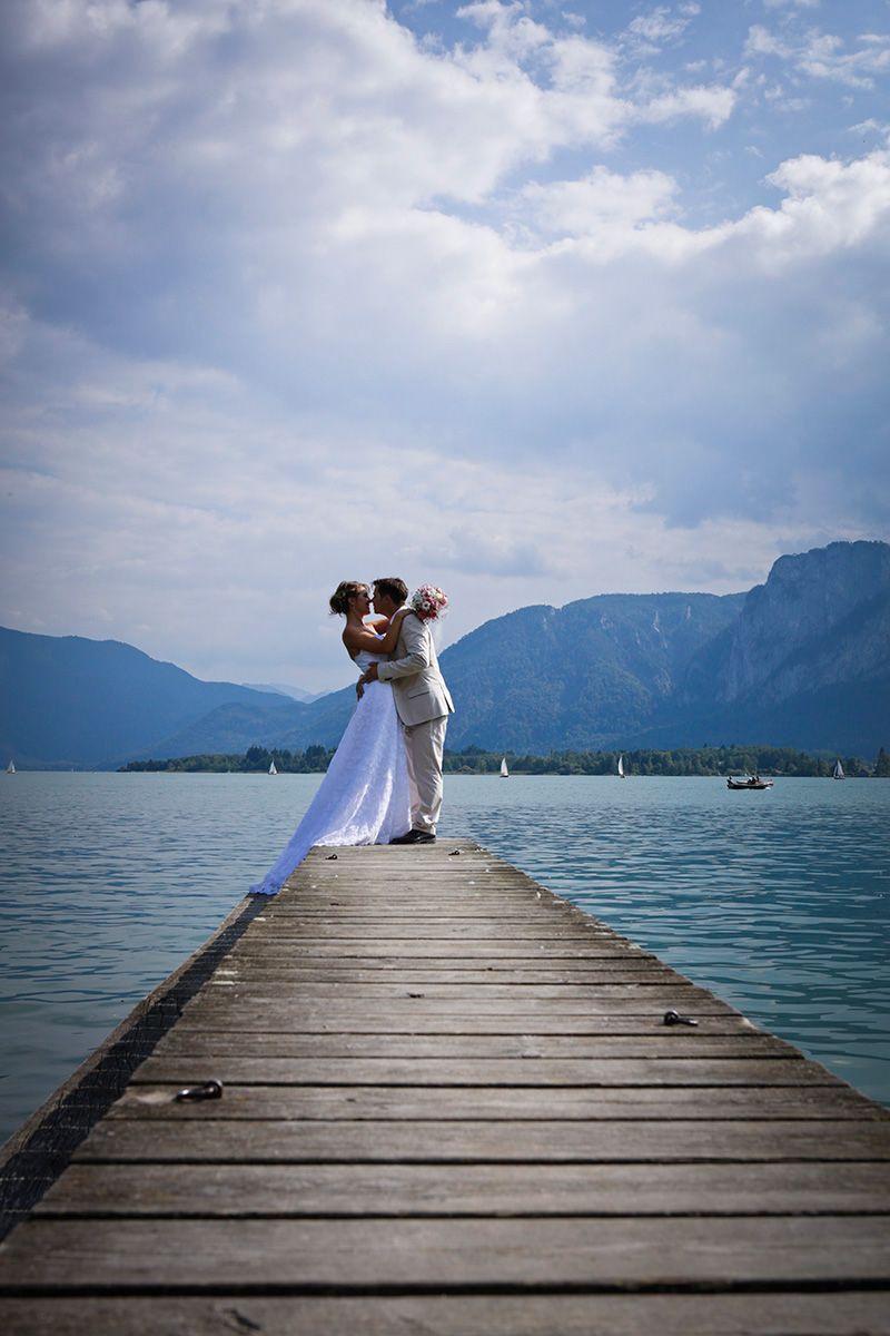 Hochzeitsfotografie am See