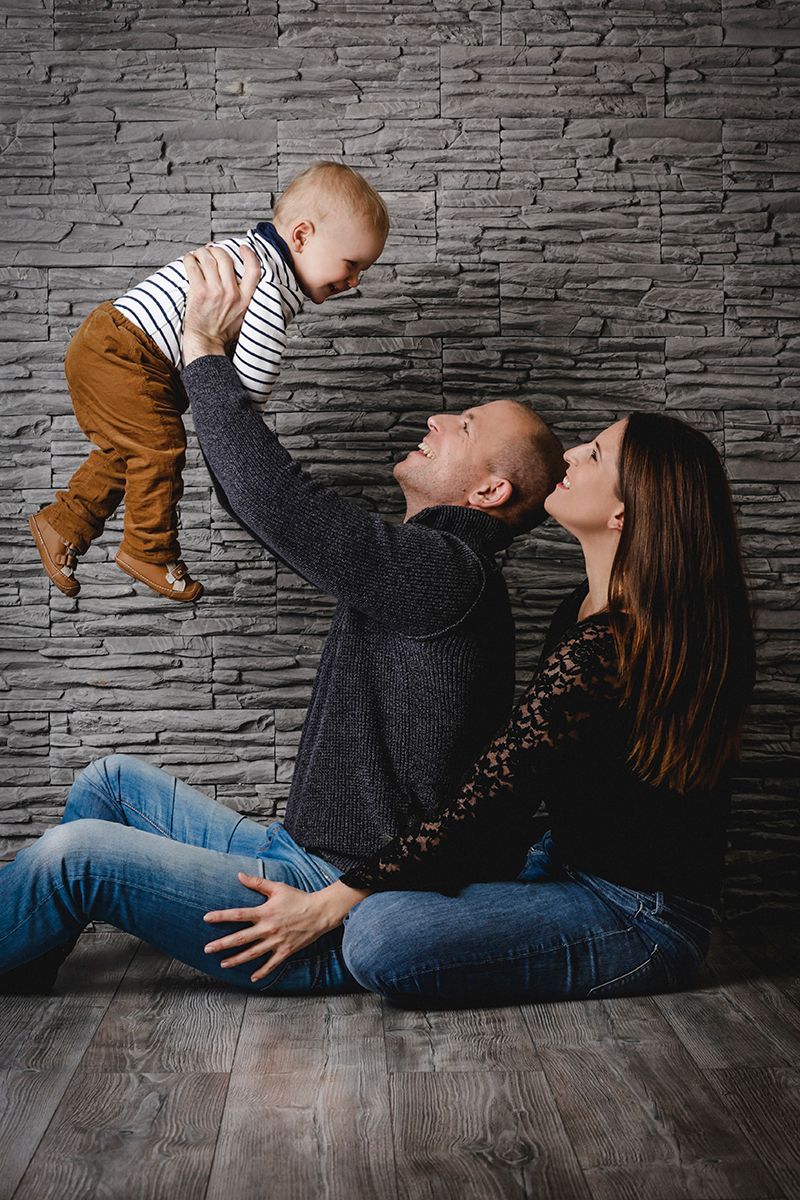 professionelle Familien Fotos