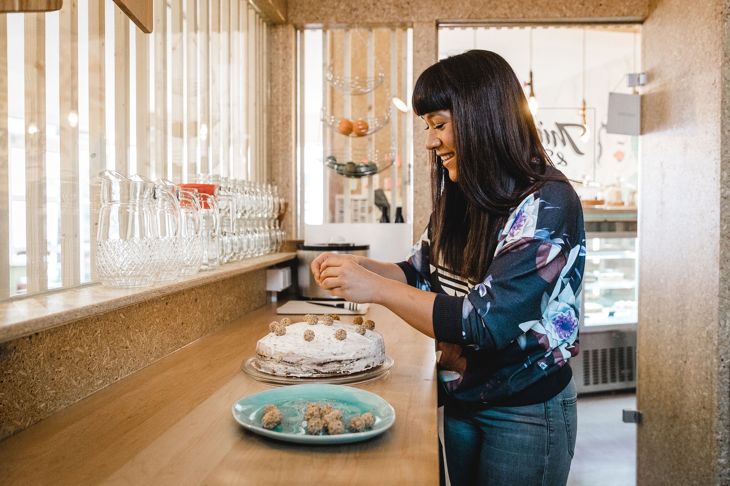 Fotoshooting für ein Café in Steinbach