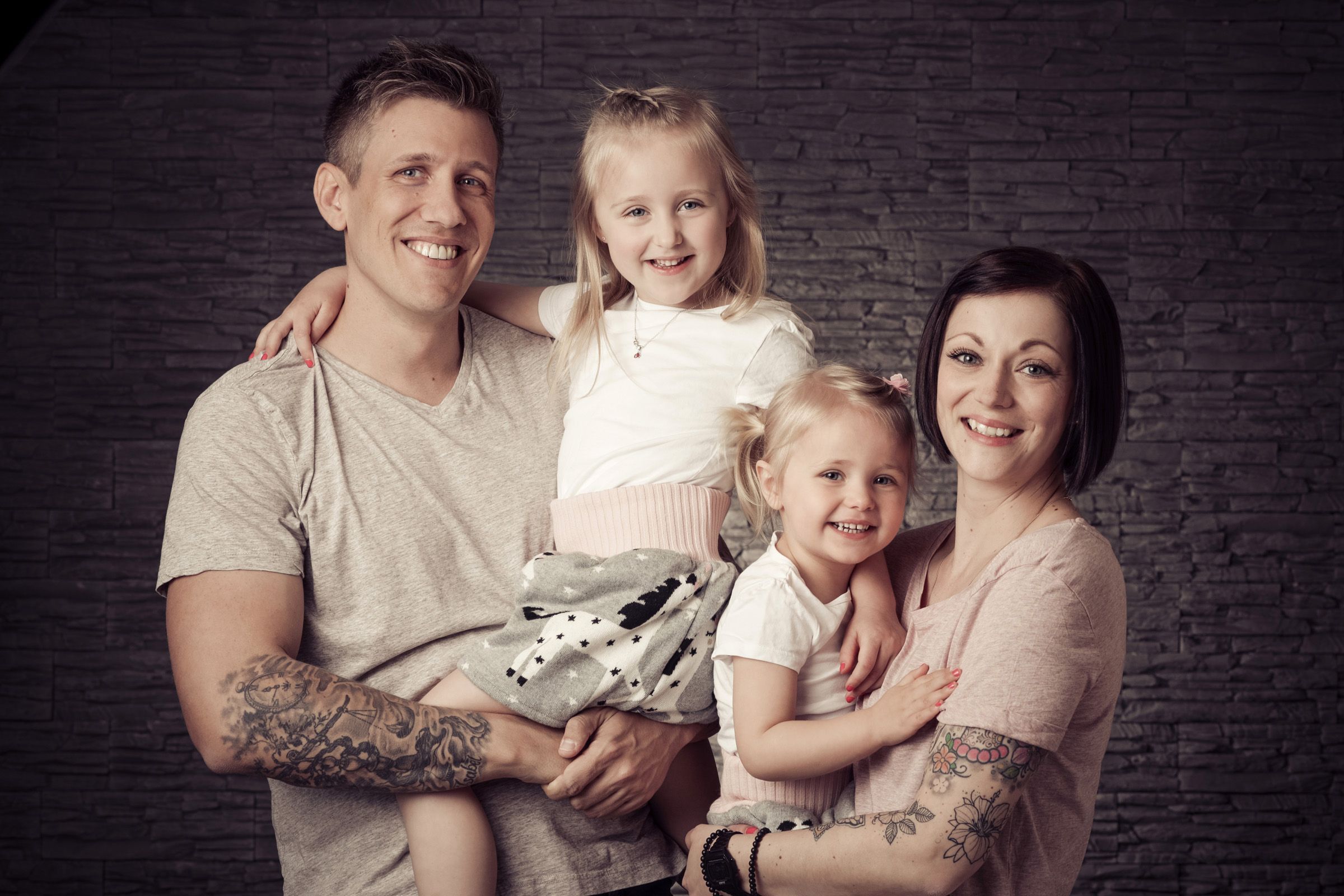 süße Familienfotos