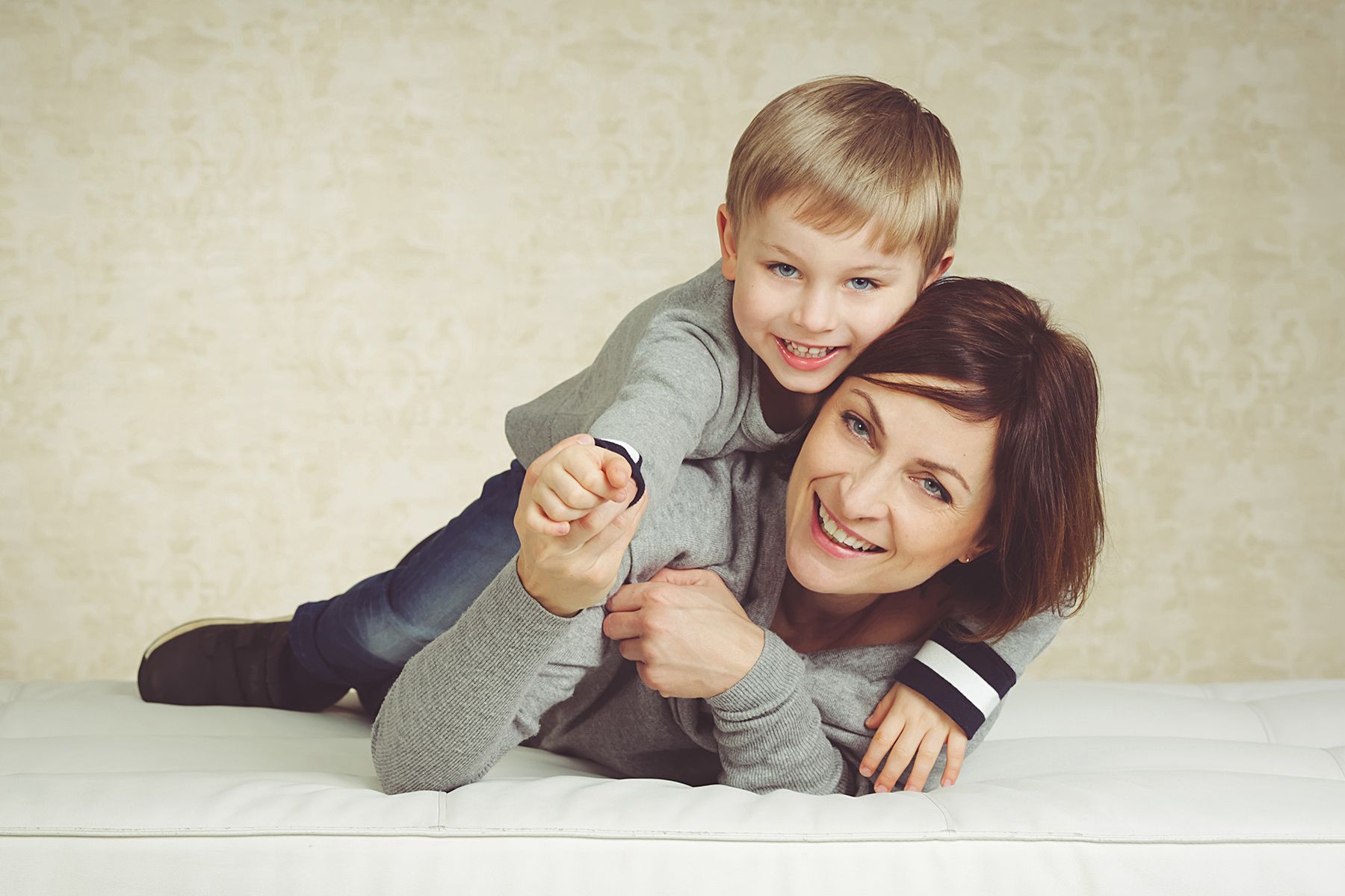 Fotoshootings Mutter Sohn