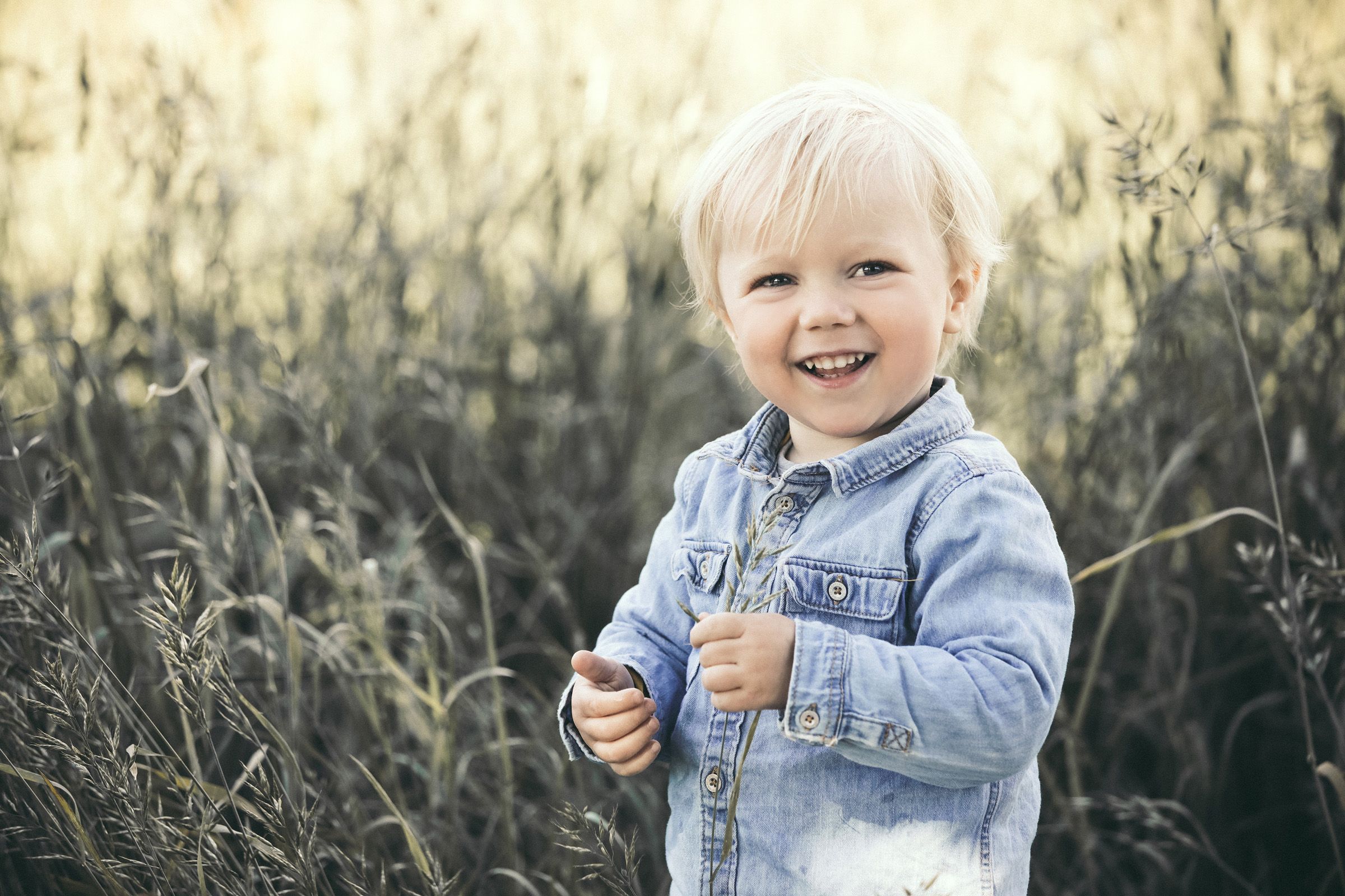 Kinderfotoshooting draußen