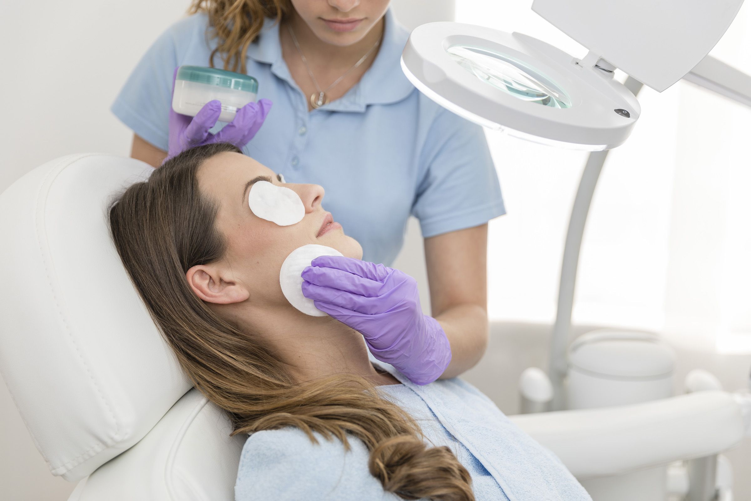 Imagefotos Gesichtsbehandlung