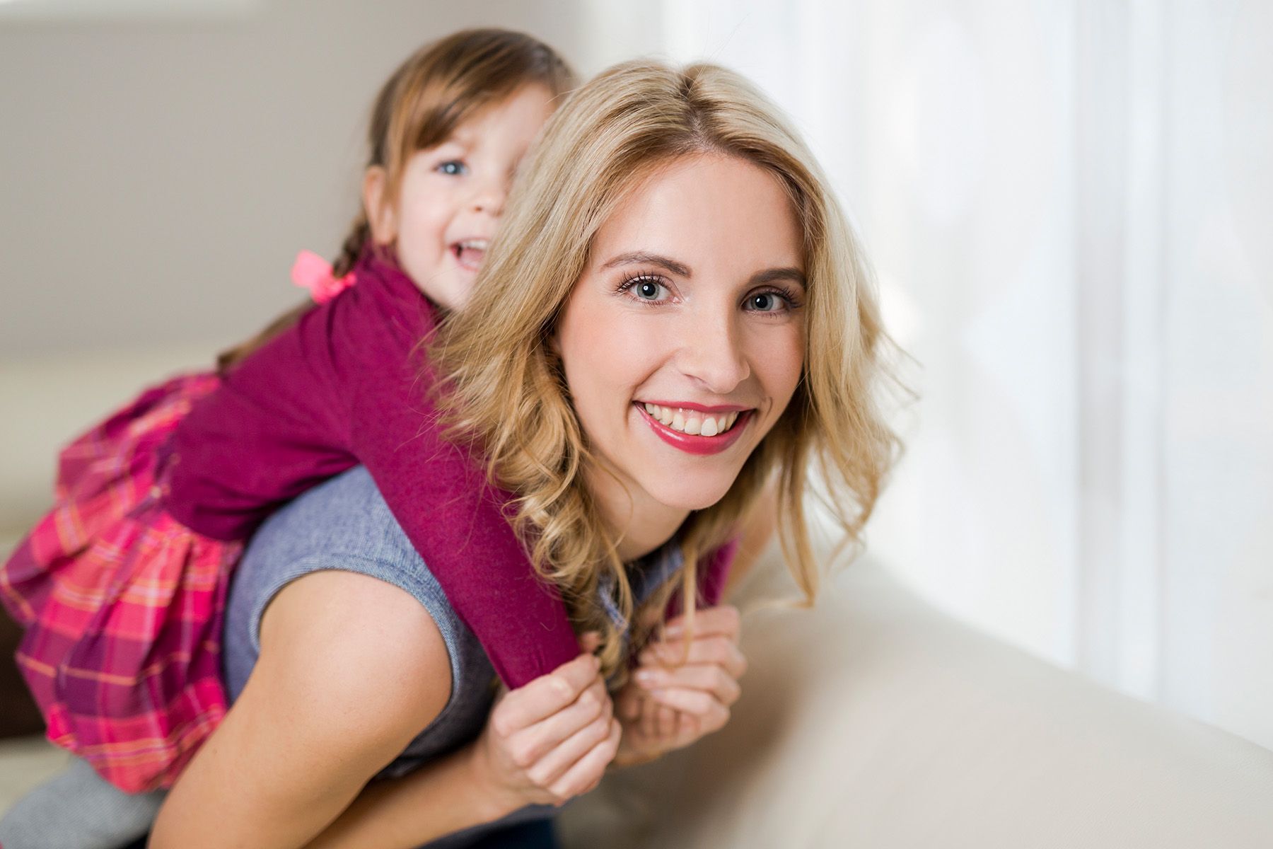 Spaßshooting Mutter Tochter