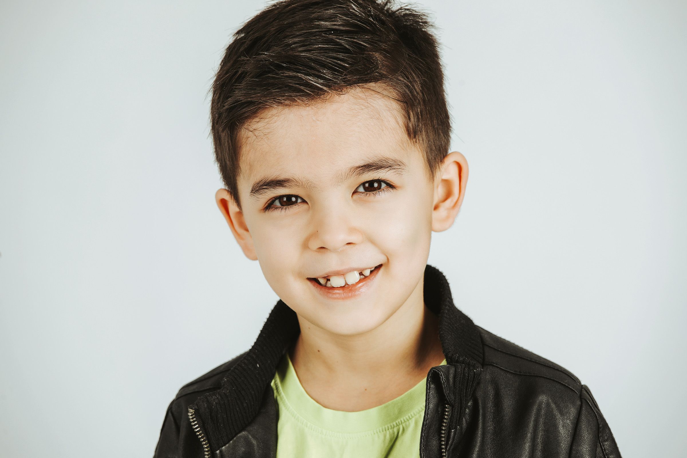 Portrait von einem asiatischen Jungen